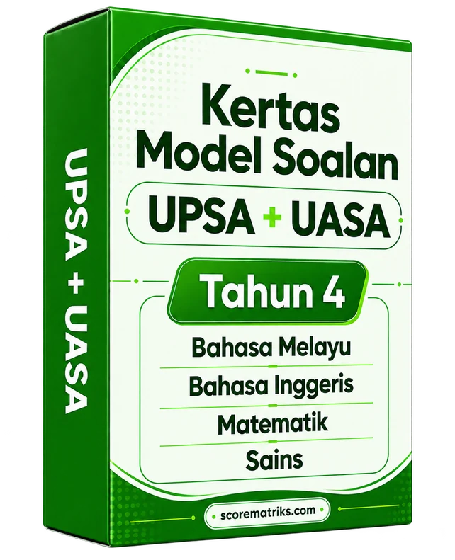 Kertas Model Soalan UPSA + UASA Tahun 4
