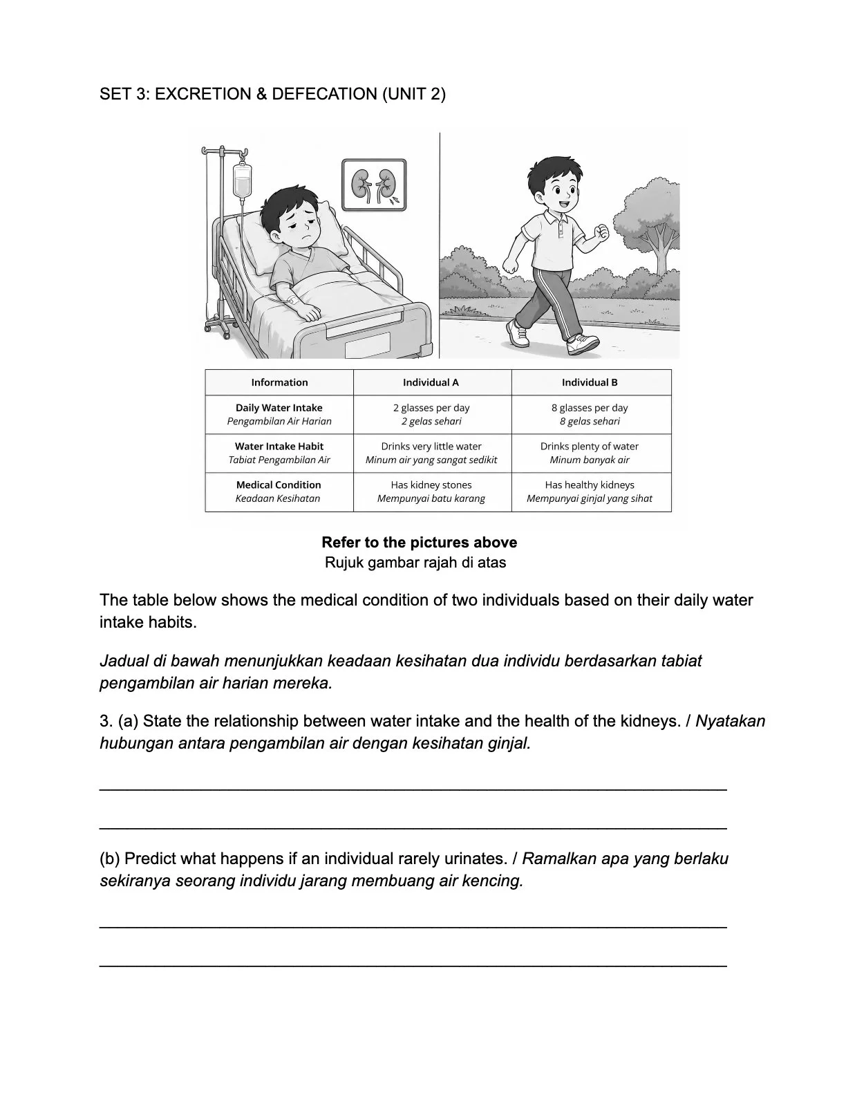 Contoh latihan Sains 3