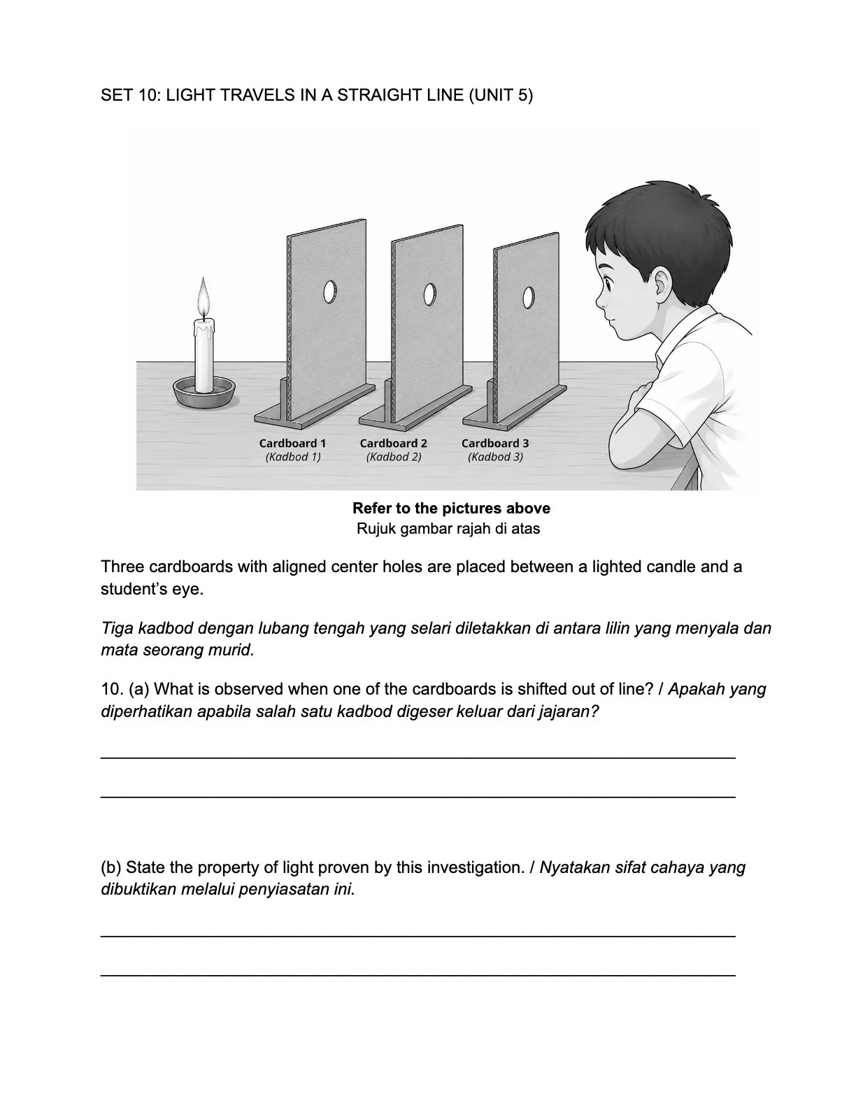 Contoh latihan Sains 4